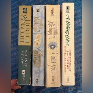 GUC complete 4 book collection of Judith McNaught’s Order of Wesrmoreland Saga